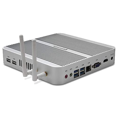 KINGDEL Fanless Mini Desktop Computer